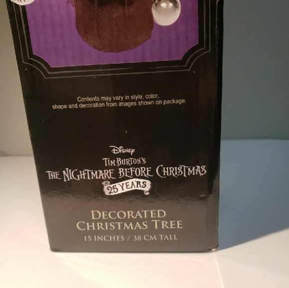DISNEY TIM BURTON'S The Nightmare Before Christmas Decorated Tree - Picture 7 of 7